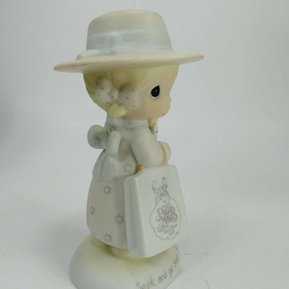 SEEK AND YE SHALL FIND Precious Moments Figurine E-0005 1984 Membership PBHV0 - Picture 6 of 12